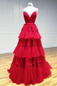 Abito da sera con spacco Ruffle, scollo a cuore, applicazioni in pizzo, corsetto, abito formale per festa di prom Ms2504114
