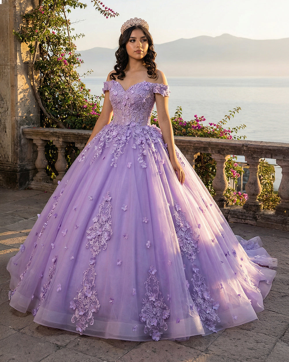 Robe de Quinceanera en forme de cœur pour femme, robe de bal, bretelles spaghetti, dentelle, appliques, robes Sweet 16 pour adolescentes