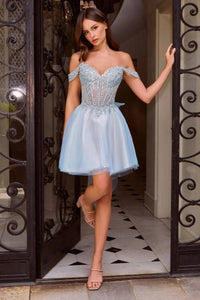 Robes de soirée à paillettes scintillantes 2024 pour adolescentes, épaules dénudées, courtes, en dentelle, robes de bal, robe de cocktail