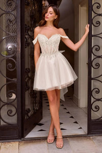 Robes de soirée à paillettes scintillantes 2024 pour adolescentes, épaules dénudées, courtes, en dentelle, robes de bal, robe de cocktail