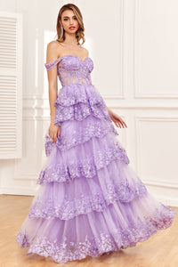 Robe de bal bordeaux à une épaule longue avec fente robe de soirée formelle en dentelle appliquée robe de soirée pour adolescentes