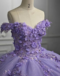 Damen Quinceanera-Kleid mit Herzausschnitt, Ballkleid, Spaghettiträger, Spitzenapplikationen, Sweet 16-Kleider für Teenager