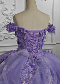 Damen Quinceanera-Kleid mit Herzausschnitt, Ballkleid, Spaghettiträger, Spitzenapplikationen, Sweet 16-Kleider für Teenager