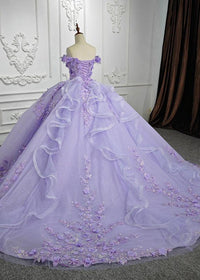Damen Quinceanera-Kleid mit Herzausschnitt, Ballkleid, Spaghettiträger, Spitzenapplikationen, Sweet 16-Kleider für Teenager