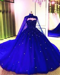 Vestidos de Quinceañera para Mujer con Escote Corazón, Vestido de Bola, Tirantes de Espagueti, Aplicación de Encaje, Vestidos Dulces 16 para Adolescentes