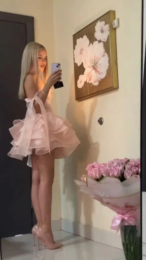 Vestidos de regreso a casa con lentejuelas brillantes 2025 para adolescentes, vestidos cortos con hombros descubiertos, de encaje en capas, vestidos de fiesta de cóctel