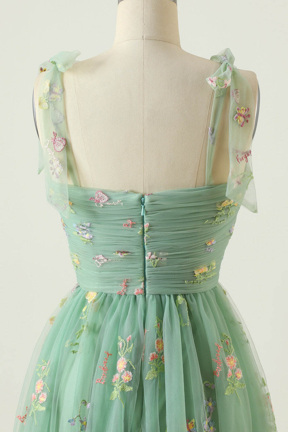 Floral Embroidered Long Prom Dress Romantic Sweetheart Party Gown Ms2510166