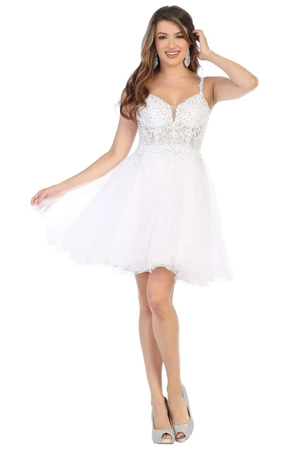 Robes de soirée à paillettes scintillantes 2024 pour adolescentes, épaules dénudées, courtes, en dentelle, robes de bal, robe de cocktail