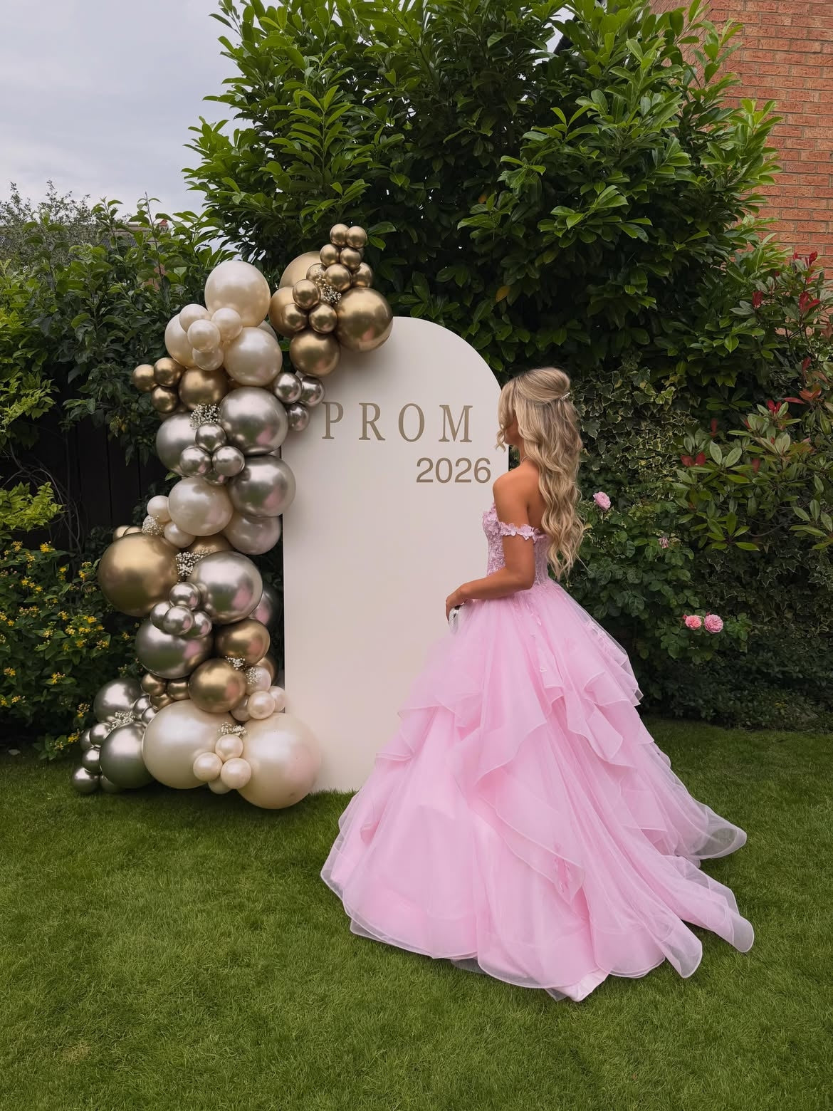 Lace Corset Layered Tulle Prom Dress Off Shoulder Birthday Dress Formal Evening Gowns Ms2607182