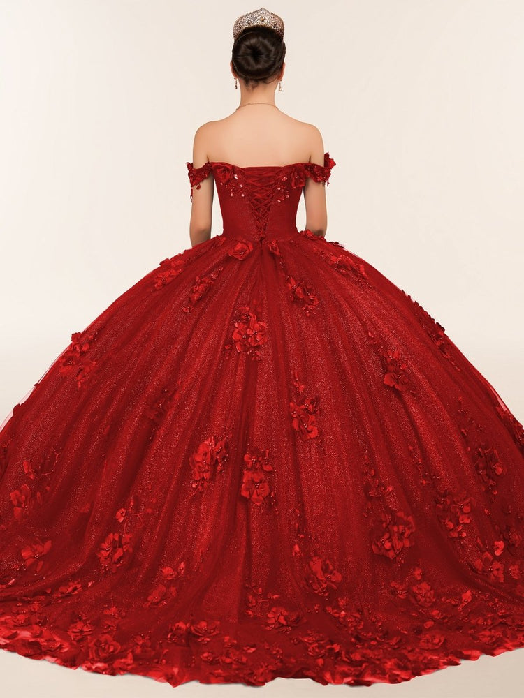 Robe de Quinceanera en forme de cœur pour femme, robe de bal, bretelles spaghetti, dentelle, appliques, robes Sweet 16 pour adolescentes