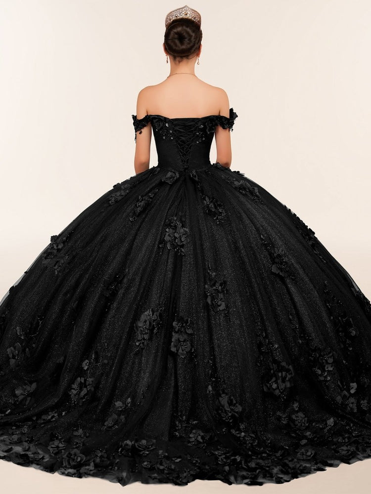 Robe de Quinceanera en forme de cœur pour femme, robe de bal, bretelles spaghetti, dentelle, appliques, robes Sweet 16 pour adolescentes