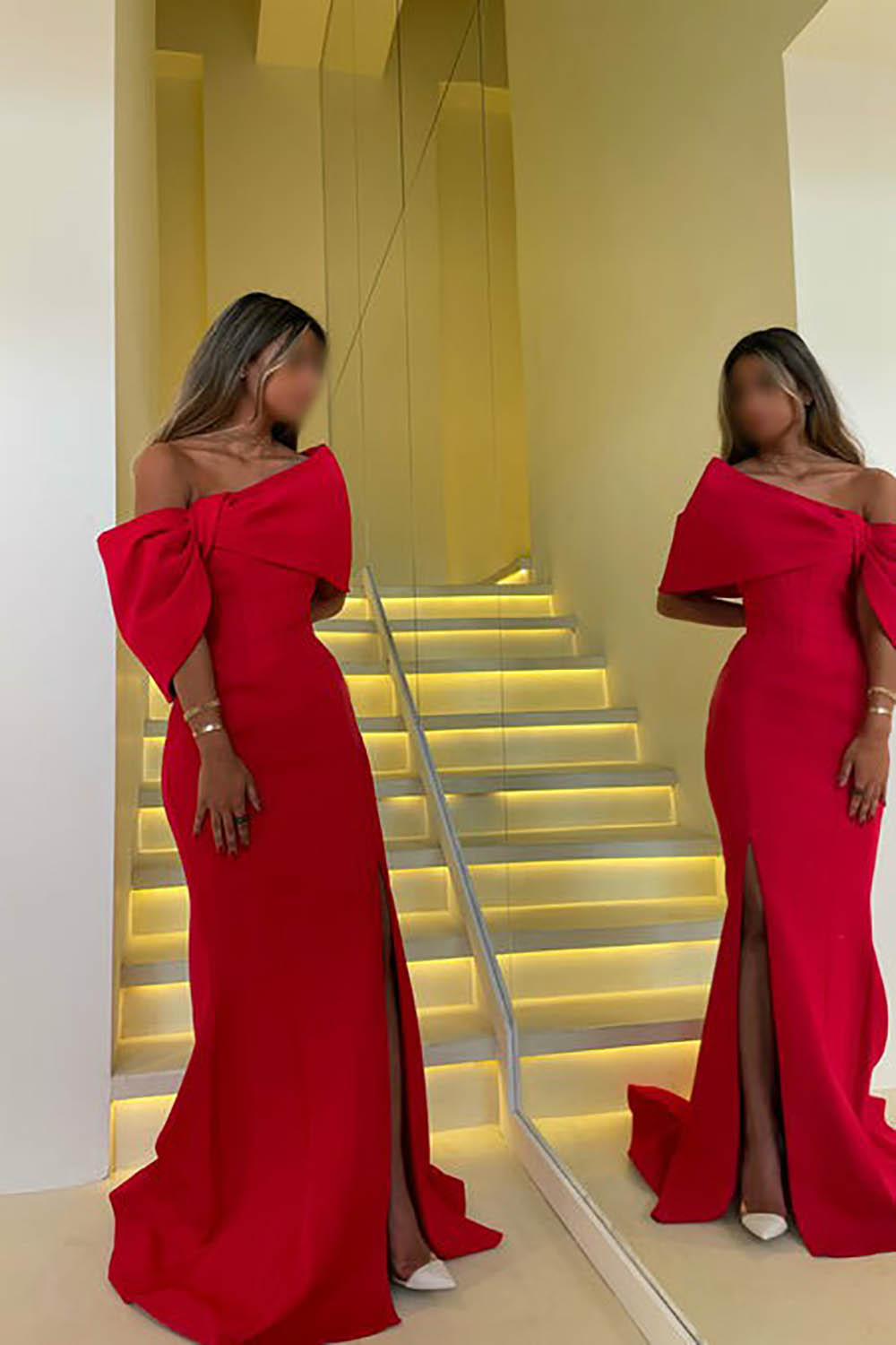 Vestido de Festa com Lantejoulas, Uma Manga, Ombro Só, Vestido de Baile Feminino Brilhante, Vestido de Cocktail para Noite