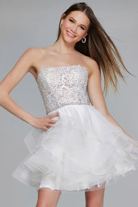 Vestidos de Volta a Casa com Lantejoulas Brilhantes 2025 para Adolescentes, Ombros Descobertos, Curto, em Camadas, com Renda, Vestidos de Baile, Vestido de Cocktail