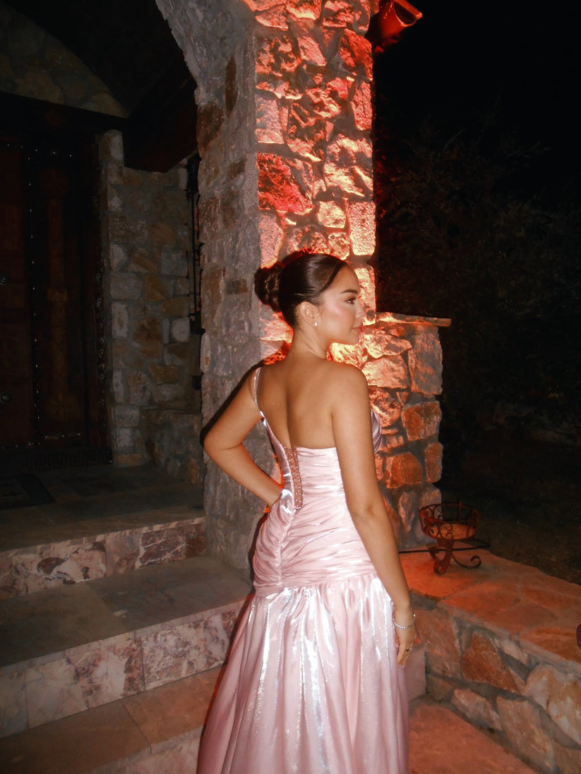 Vestido de fiesta elegante para dama con volantes verdes, cuello O, para ocasiones formales, vestido de fiesta, vestido de noche