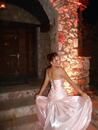 Vestido de fiesta elegante para dama con volantes verdes, cuello O, para ocasiones formales, vestido de fiesta, vestido de noche