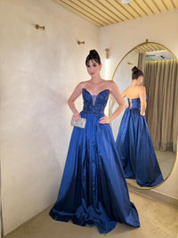 Robe de bal bleu ciel en dentelle avec corset et décolleté en cœur, robe d'anniversaire en mousseline de soie à plusieurs niveaux, robes de remise de diplôme pour adolescentes