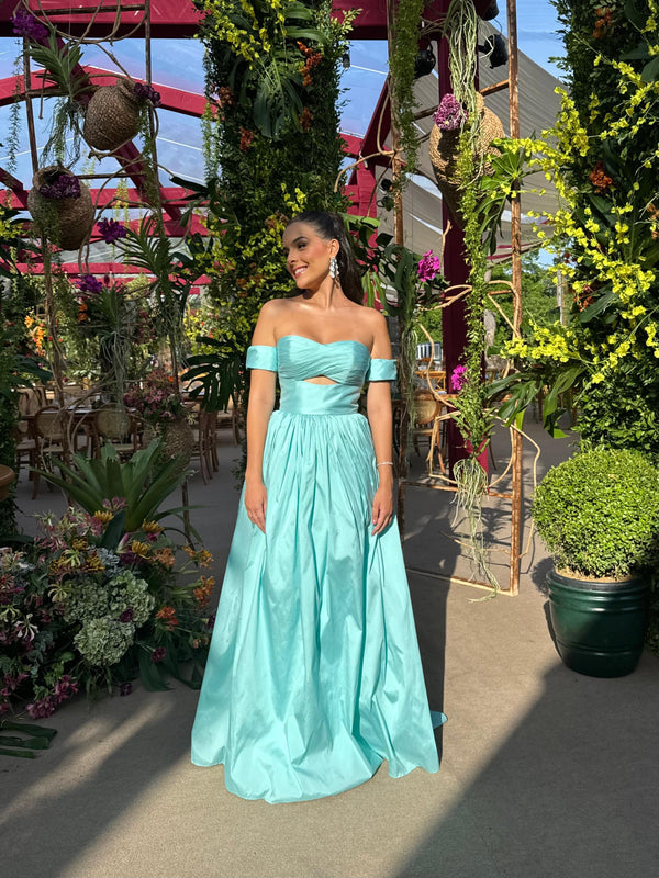 Off Shoulder Prom Dress Cutout A Line Evening Dress Long Formal Gown Ms2606281