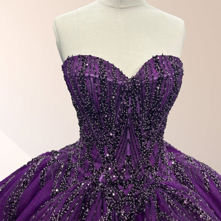 Robe de Quinceanera en forme de cœur pour femme, robe de bal, bretelles spaghetti, dentelle, appliques, robes Sweet 16 pour adolescentes