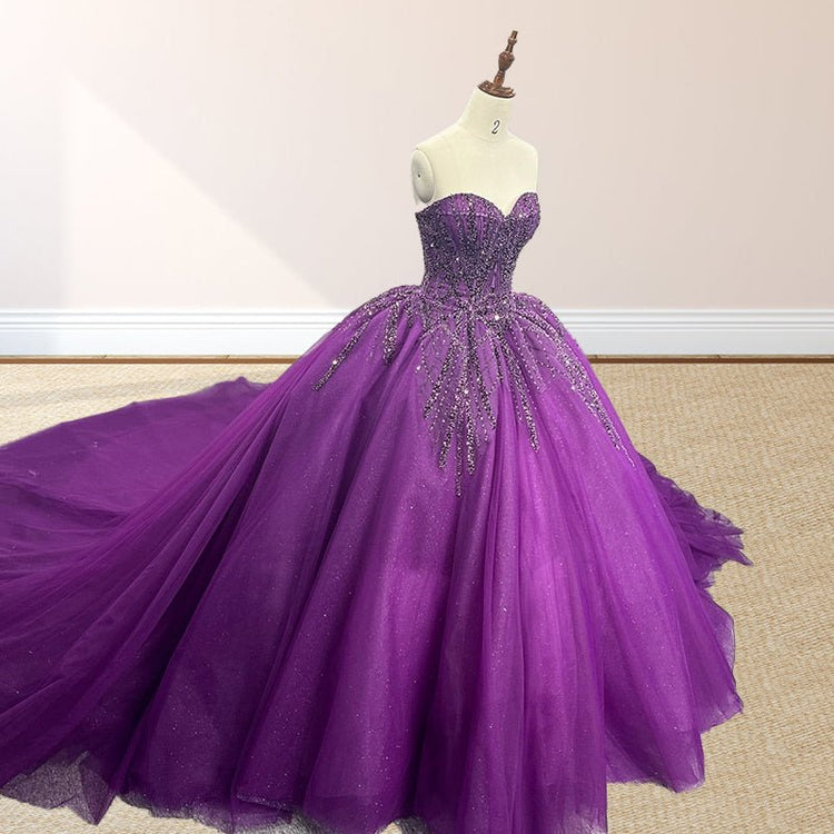 Robe de Quinceanera en forme de cœur pour femme, robe de bal, bretelles spaghetti, dentelle, appliques, robes Sweet 16 pour adolescentes