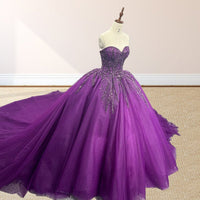 Robe de Quinceanera en forme de cœur pour femme, robe de bal, bretelles spaghetti, dentelle, appliques, robes Sweet 16 pour adolescentes